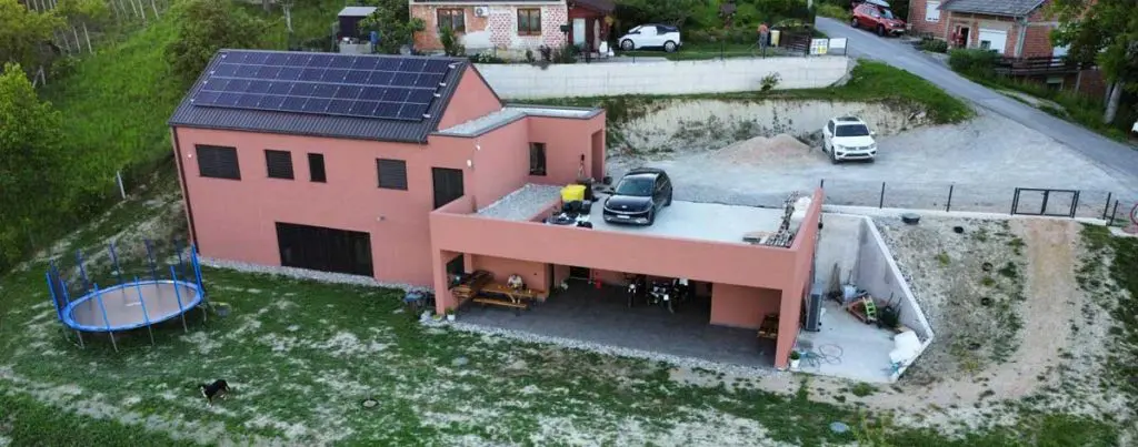 Betonska obiteljska kuća u Zaboku